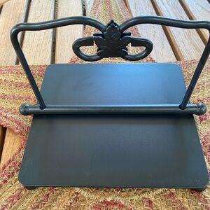 LONGABERGER WROUGHT IRON PAPER NAPKIN HOLDER.